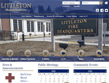 Tablet Screenshot of littletonma.org